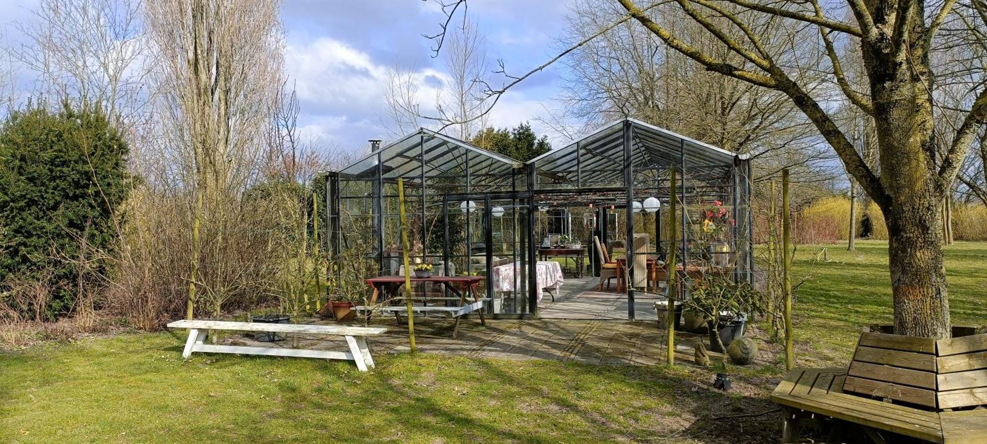 Borneman Buitenhof - Privé Appartement Houten Esterno foto